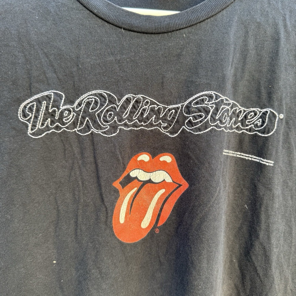 Size L - Rolling Stones 2005 Black Shirt.‎ Tongue Logo - Picture 2 of 5
